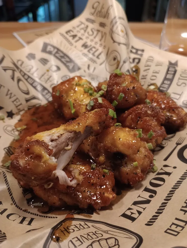 Honey Lemon Pepper Wings