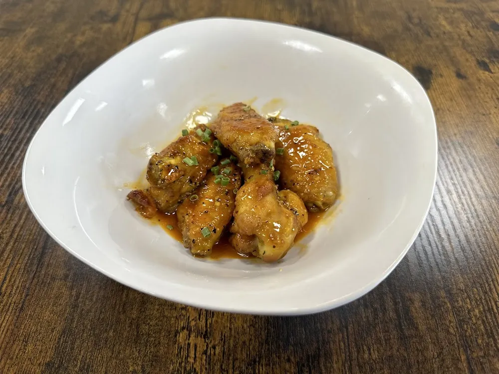 Lemon Pepper Honey Smoked Wings